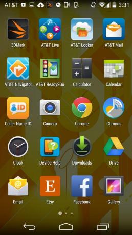 Zaslon Motorola X 9