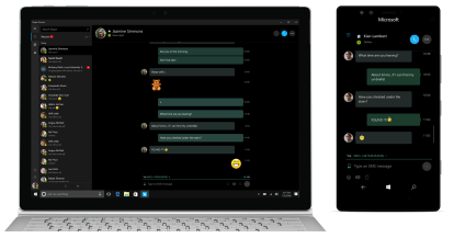 skype forhåndsvisning sms mms relay windows 10 smarttelefon pc