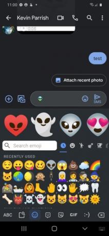 Emoji køkken mærkat udvalg