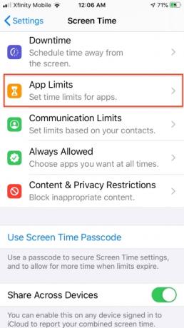App-Limit iOS 13