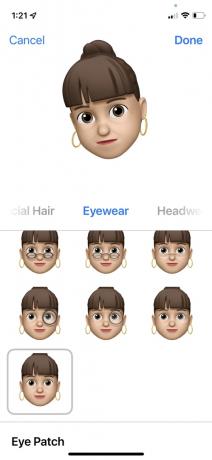 Змініть вигляд Memoji.