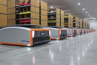 XPO Logistics, 배송 속도 향상을 위해 5,000대의 스마트 로봇 추가 예정
