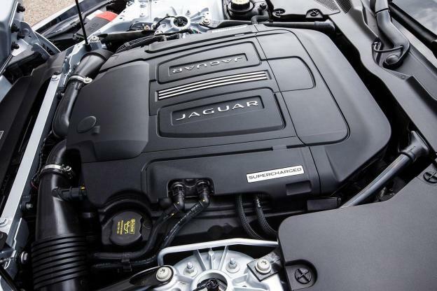 Jaguar F TYPE Coupe motor