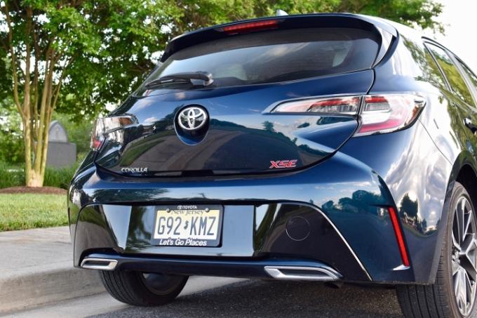 Review toyota corolla xse hatchback 2019 5