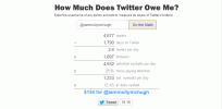 Takže se ptáte, kolik vám Twitter dluží po IPO?