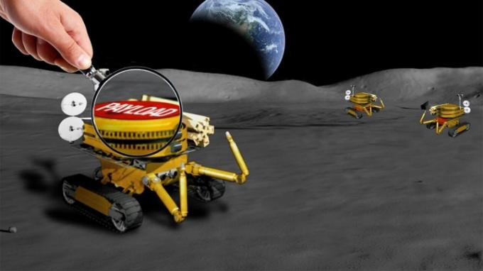 Izziv, ki ga vodi JPL, išče majhne koristne tovore, ki niso večji od kosa mila za miniaturiziran lunski rover.