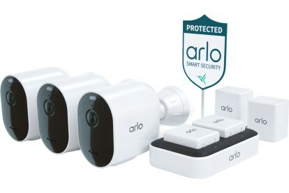 Dette Arlo 3-Camera Home Surveillance System er $300 i rabat