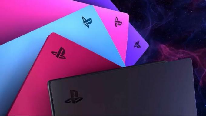 ห้าสีใหม่ของคอนโซล PS5