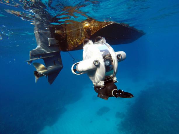 dtg2 mély trekker víz alatti drón