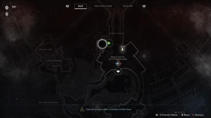 osud 2 warmind světová čára nulový průvodce paměťové fragmenty polární záře mapa dosahu