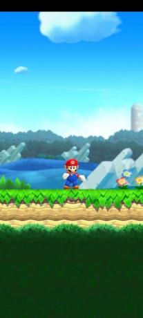Super Mario Run показує, як Маріо готується до бігу.