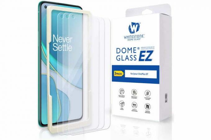 Whitestone Dome Glass EZ Displayschutzfolie für OnePlus 8T
