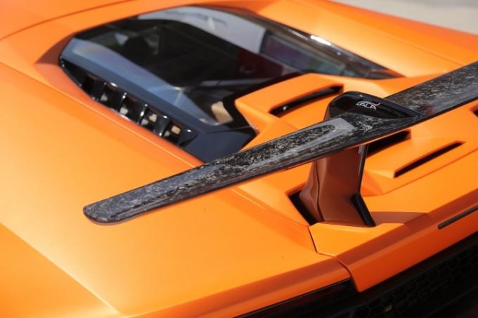 Spoiler traseiro do Lamborghini Huracán Performante