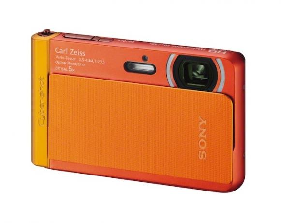 sony presenta nuevas cámaras cyber shot point and shoot 02252013 dsc tx30 orange right jpg