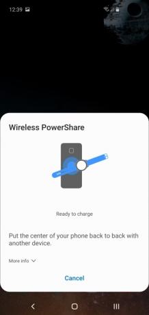 Notifica PowerShare wireless.