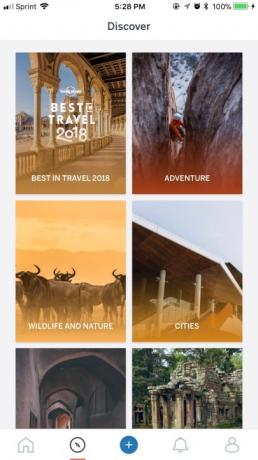 voyages par attaque de l'application Lonely Planet 3