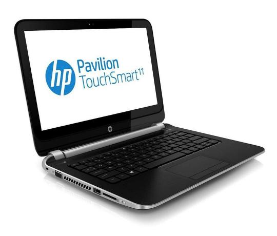 HP Pavilion TouchSmart 11 bärbar dator - vänster