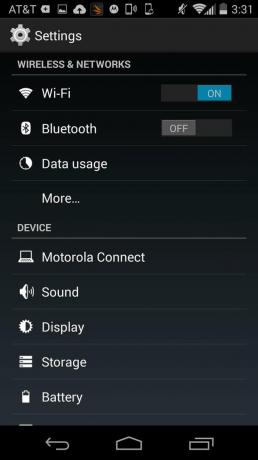 Zaslon Motorola X 8