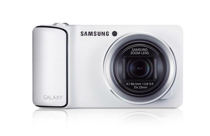 Samsung Galaxy Camera 4G előlapi android kamera