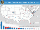 JAV vyriausybė iki 2015 metų uždarys 800 duomenų centrų
