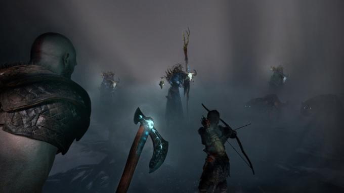 Pregled God of War | Kratos in Atrej se pripravljata na spopad z nekromanti in demonskimi psi