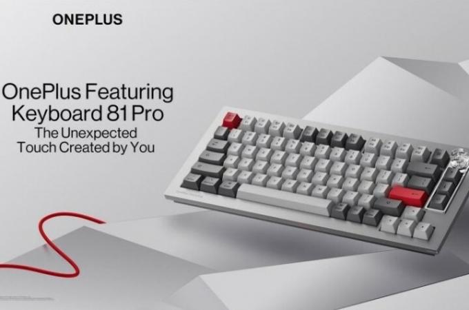 OnePlus Keyboard 81 Pro は、OnePlus Featuring ファン企業イニシアチブからの最初の商用製品です。