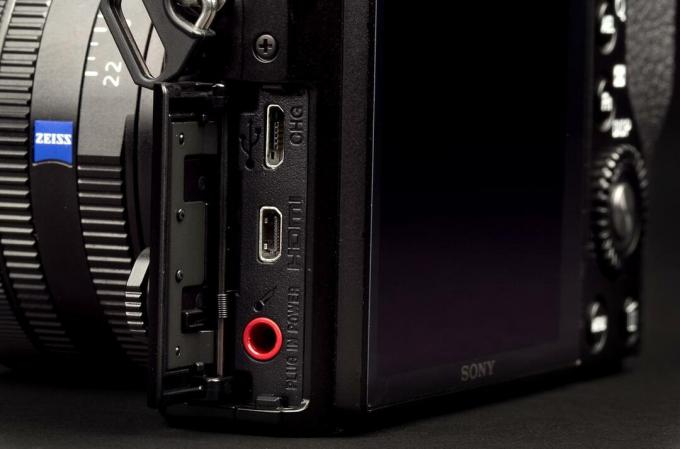Sony Cyber ​​Shot RX1 Testanschlüsse