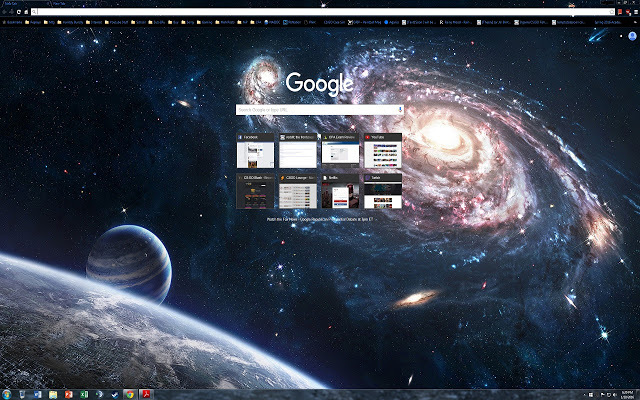 Galaxy Aero 1440p Chrome tema.