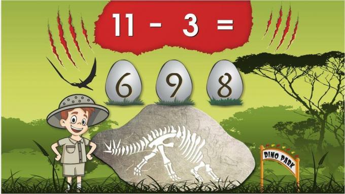 Dinosaur Park Math