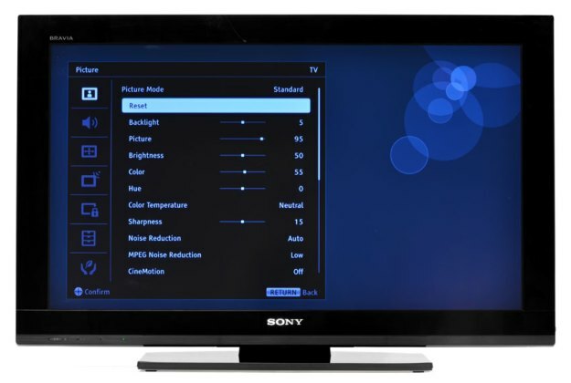 Sony-KDL-32BX420-front-display-indstillinger