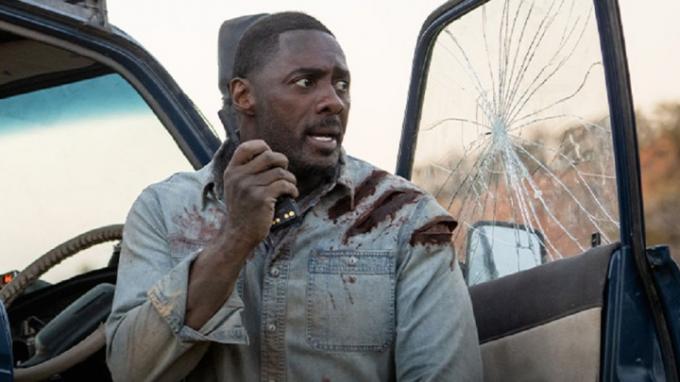 Idris Elba filme „Žvėris“.