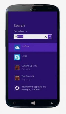 Kaj želimo Windows Phone 8.1 Unified search