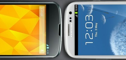 „Google Nexus 4“ ir „Samsung galaxy s3“ „Android“ išmanieji telefonai