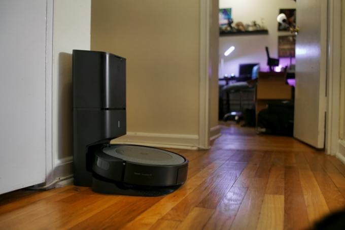 iRobot Roomba i3 Plus netīrumu savākšanas iekārta.