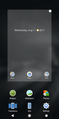 Sony Xperia XZ2 Compact UI